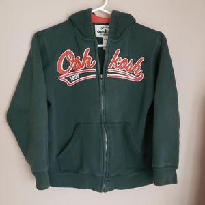 Oshkosh B'gosh Boys Zip Up Hoodie, size 12